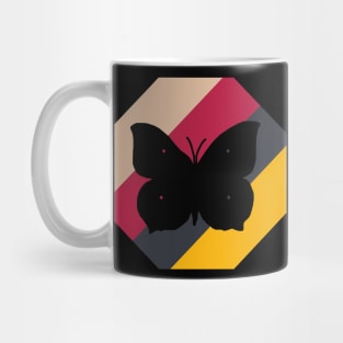 Butterfly design spring summer caterpillar Mug